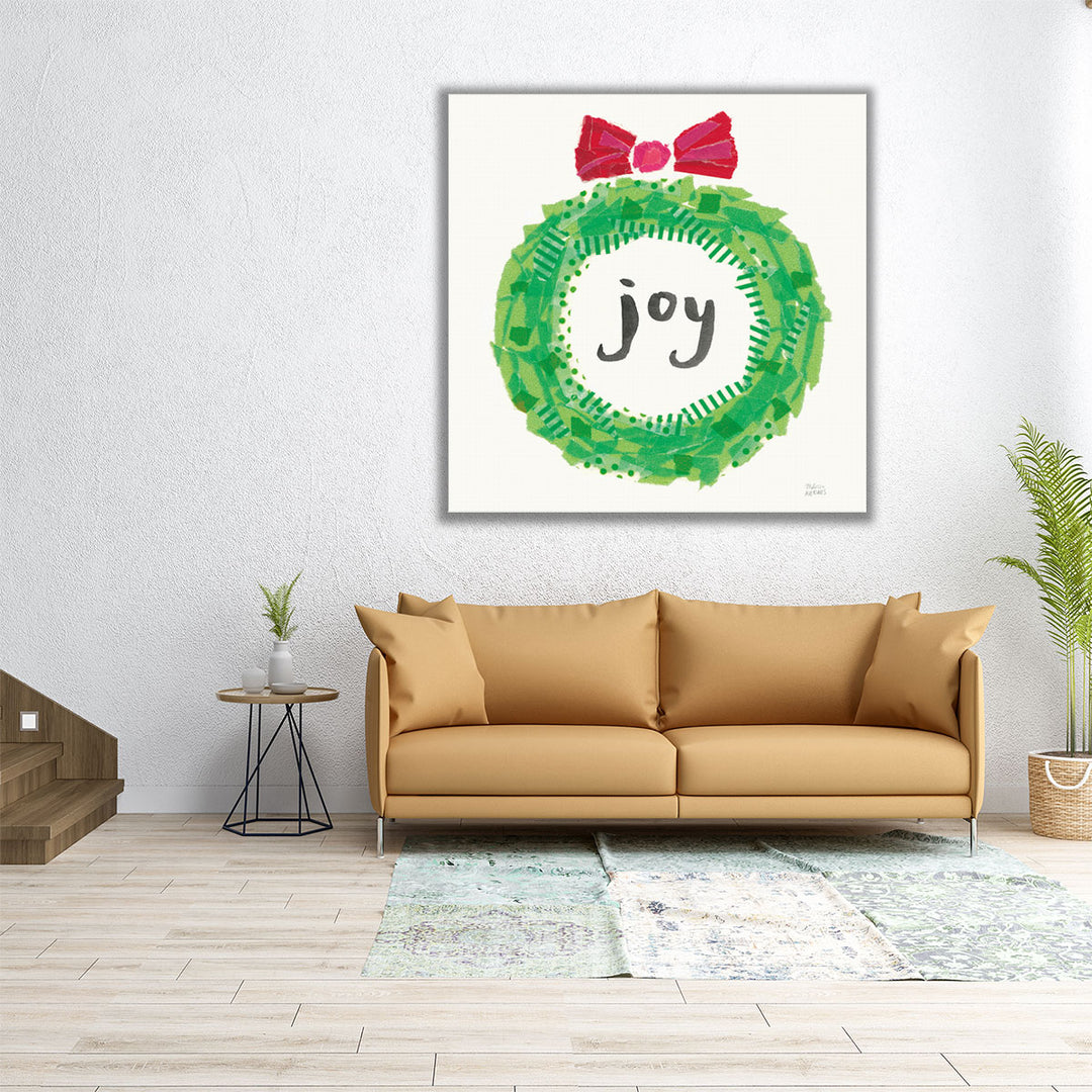 Joyful Season IV - Canvas Print Wall Art