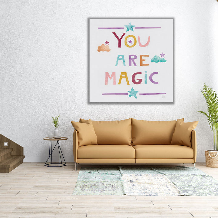 Unicorn Magic V - Canvas Print Wall Art