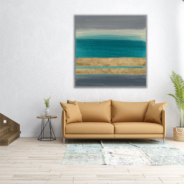 Gold Emerald I - Canvas Print Wall Art