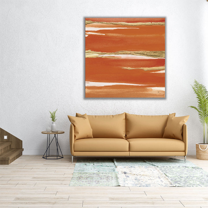 Gilded Mandarin I - Canvas Print Wall Art