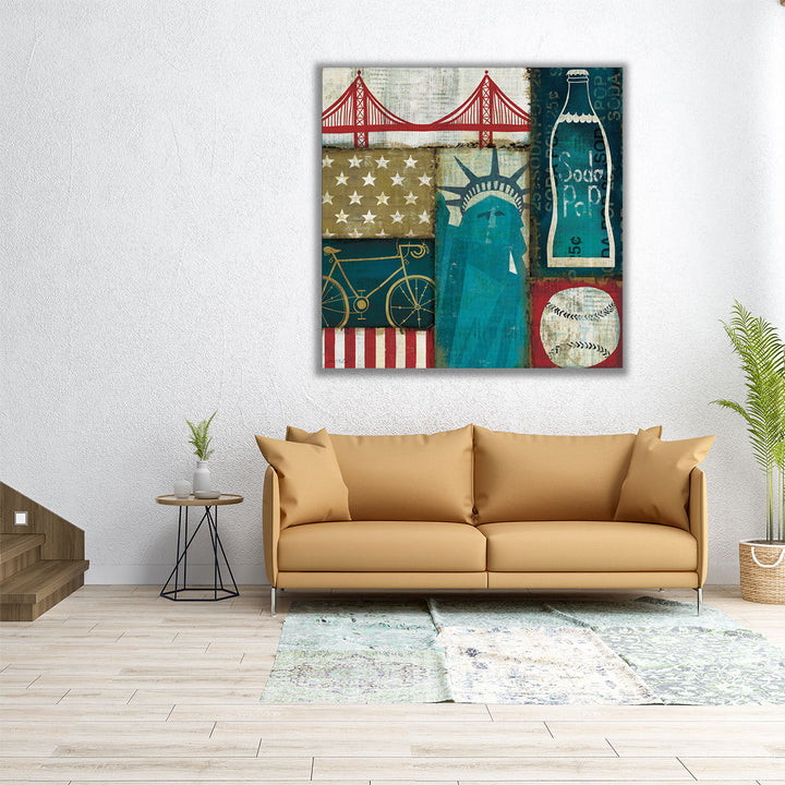 American Pop I - Canvas Print Wall Art