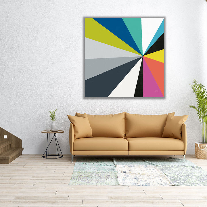 Triangulawesome III - Canvas Print Wall Art