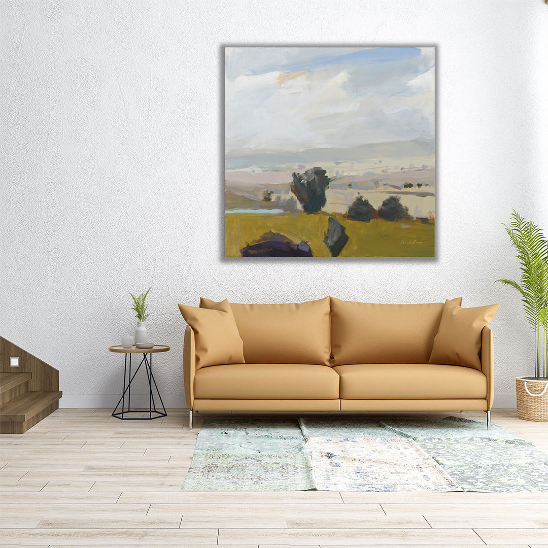 View of the Valley - Canvas Print Wall Art