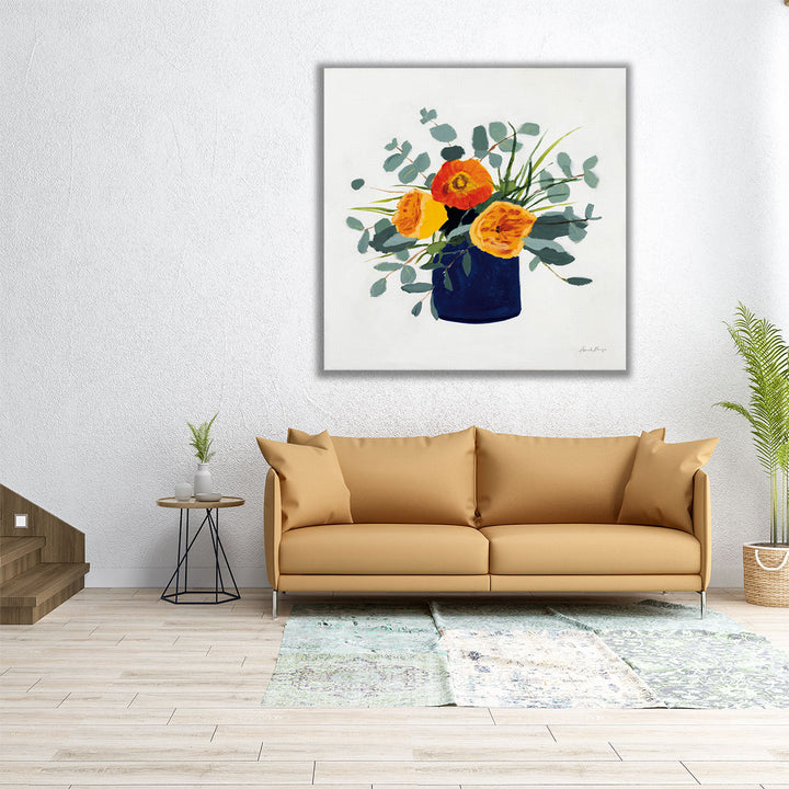 Simplicity Bouquet I - Canvas Print Wall Art