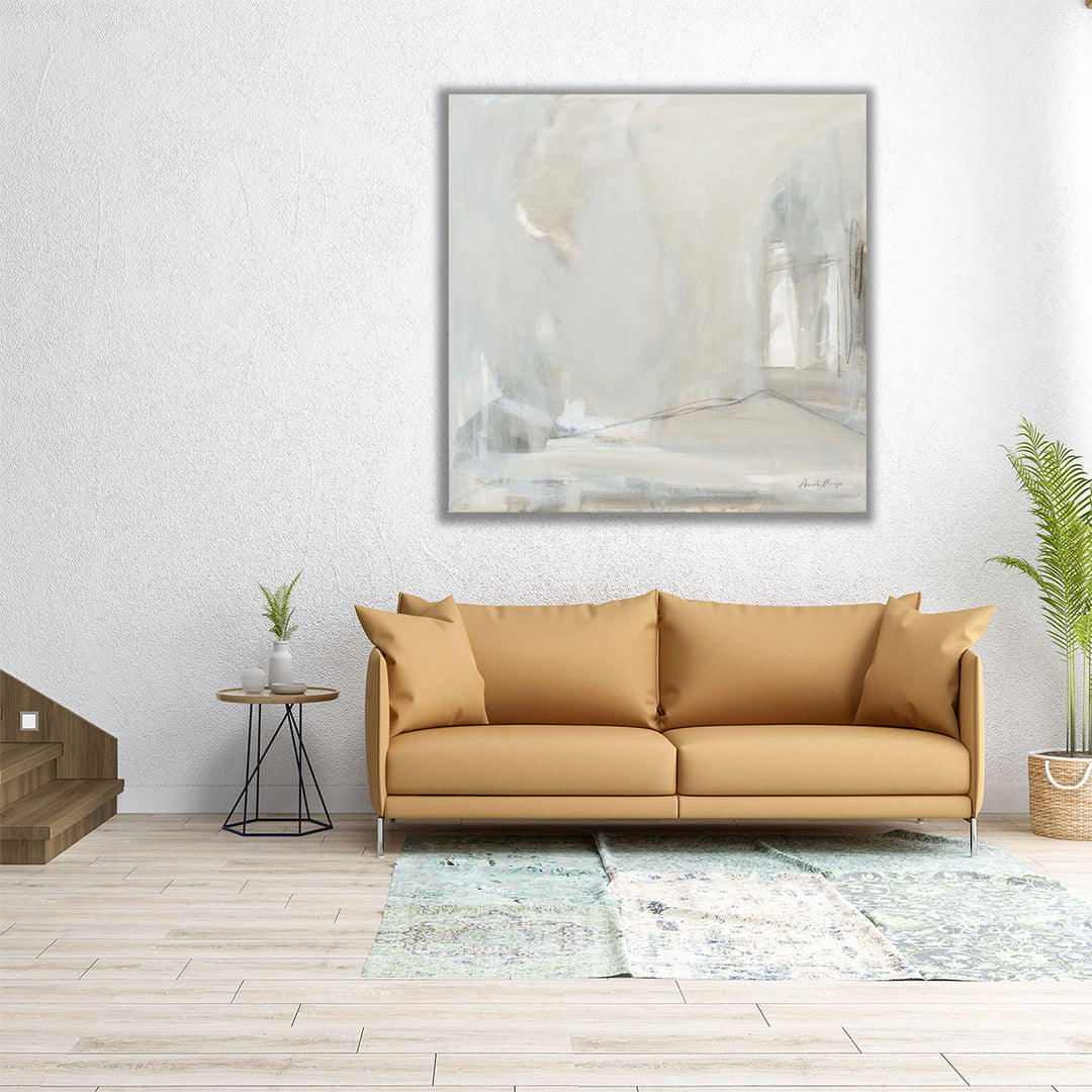 Delicate Gray - Canvas Print Wall Art