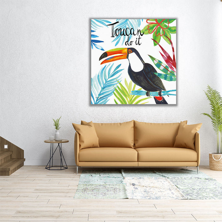 Tropicana II Toucan - Canvas Print Wall Art