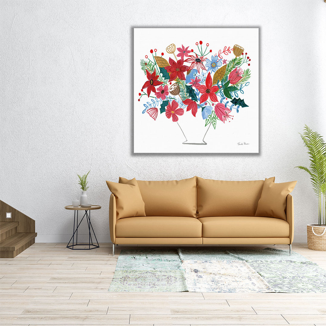 Holiday Bouquet I - Canvas Print Wall Art