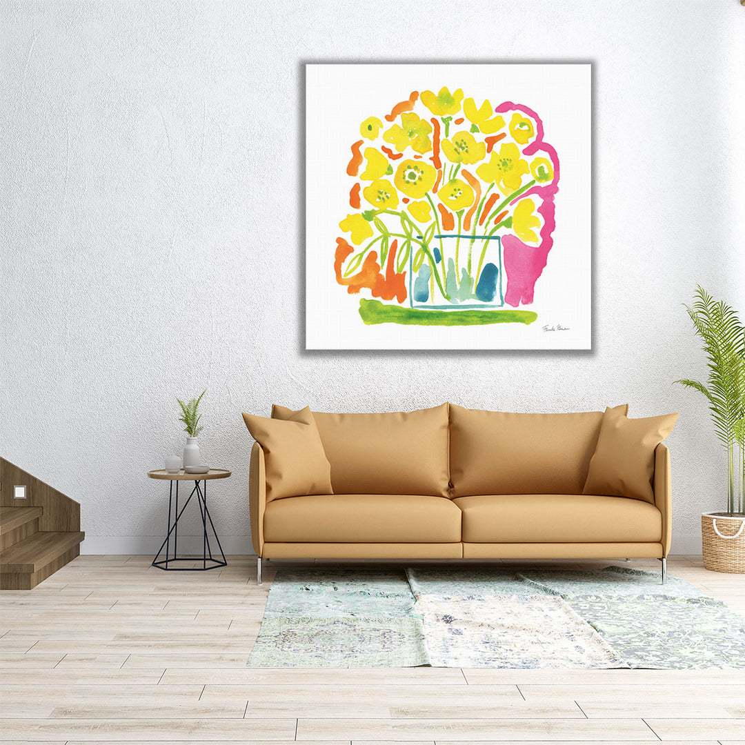 Fresh Bouquet - Canvas Print Wall Art