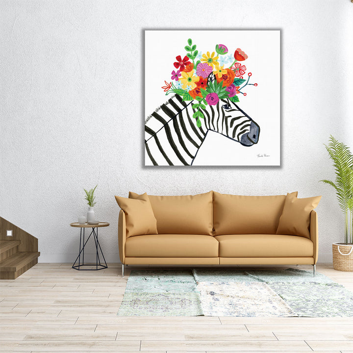 Decorative Animals I- Canvas Print Wall Art