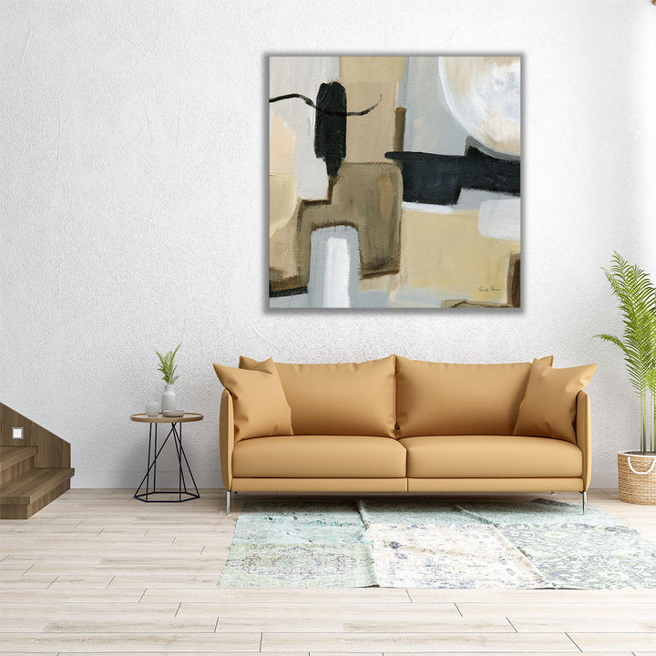 Earthy Abstract - Canvas Print Wall Art