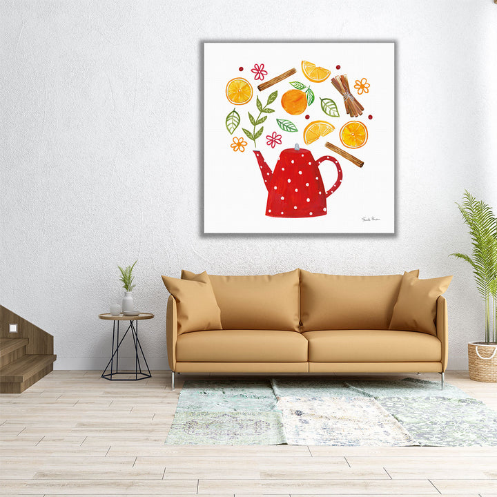 Organic Tea IV - Canvas Print Wall Art