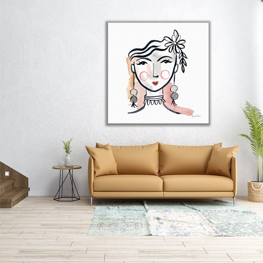 Pretty Faces I - Canvas Print Wall Art