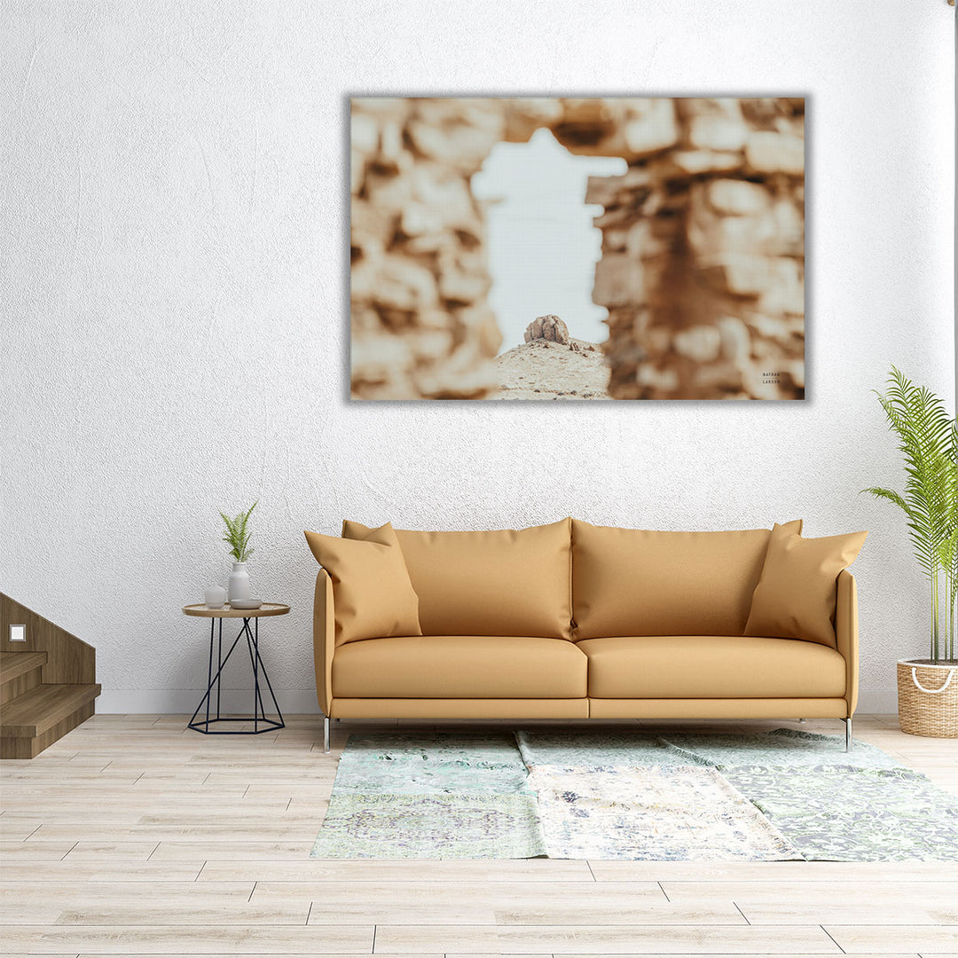 Through Ruins - Canvas Print Wall Art