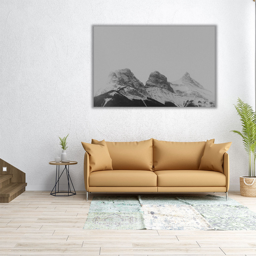 Three Sisters View - Canvas Print Wall Art