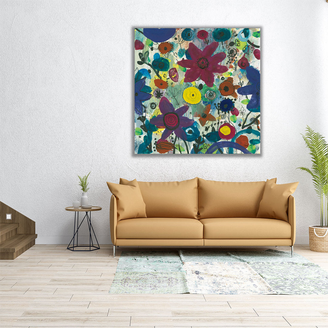 Jewel Garden I - Canvas Print Wall Art