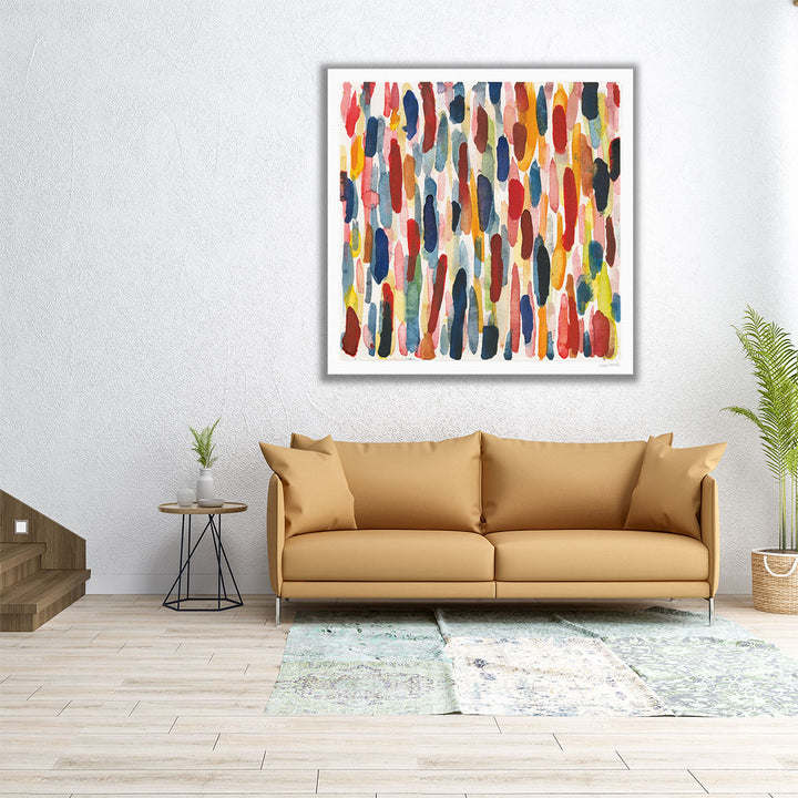 Colorful Patterns IX - Canvas Print Wall Art