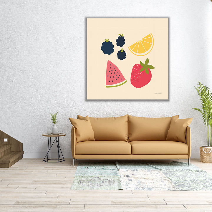 Summer Fruits I - Canvas Print Wall Art