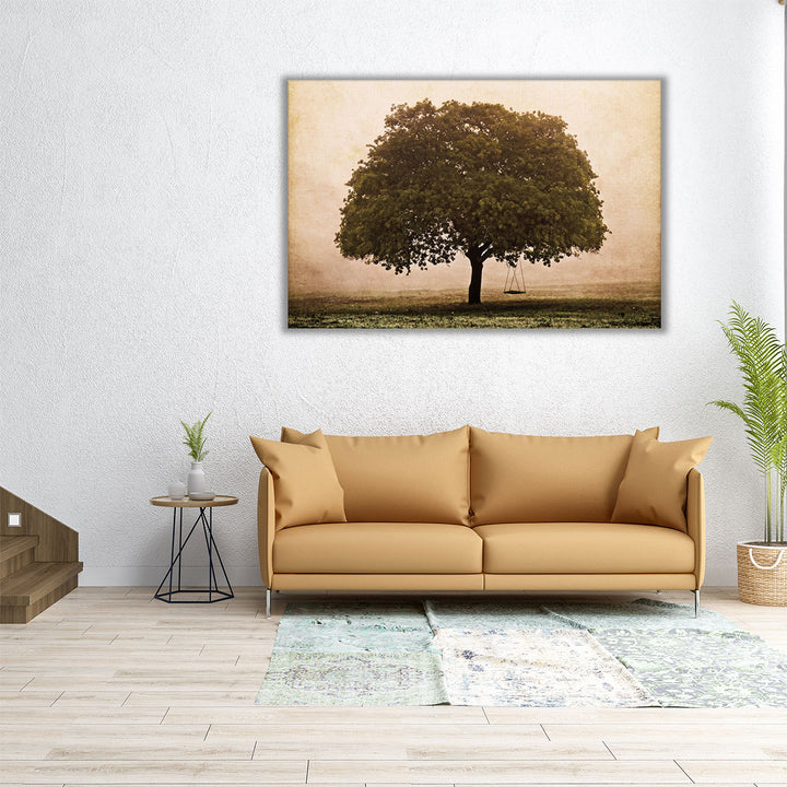 The Hopeful Oak - Canvas Print Wall Art