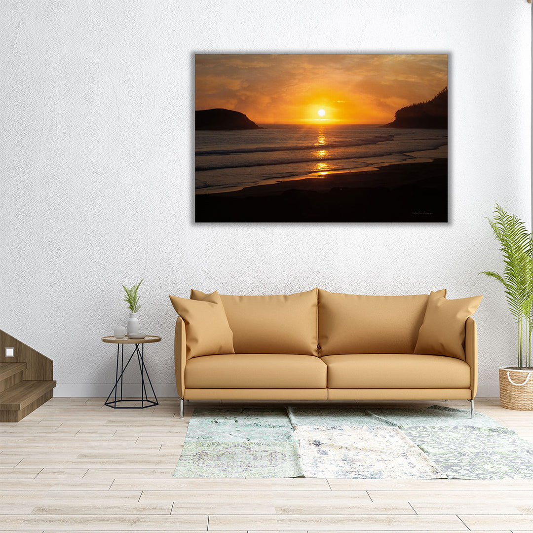 Ocean Sunset - Canvas Print Wall Art