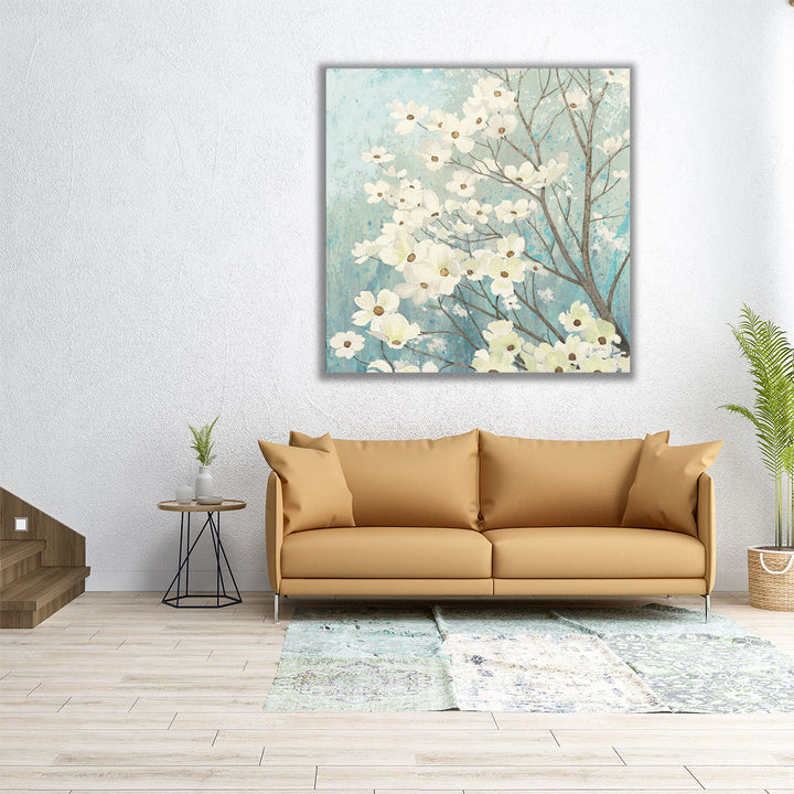 Dogwood Blossoms I - Canvas Print Wall Art