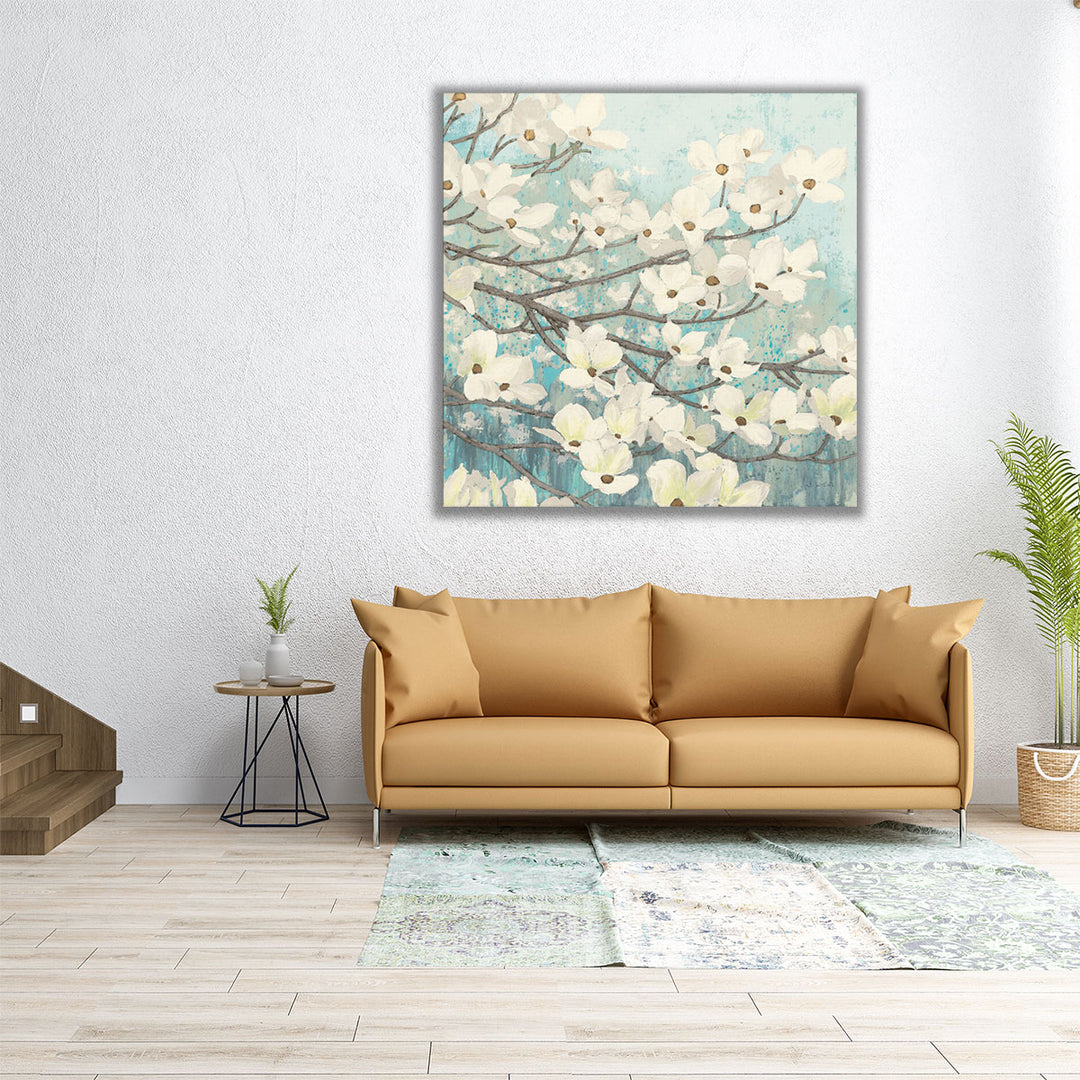 Dogwood Blossoms II - Canvas Print Wall Art