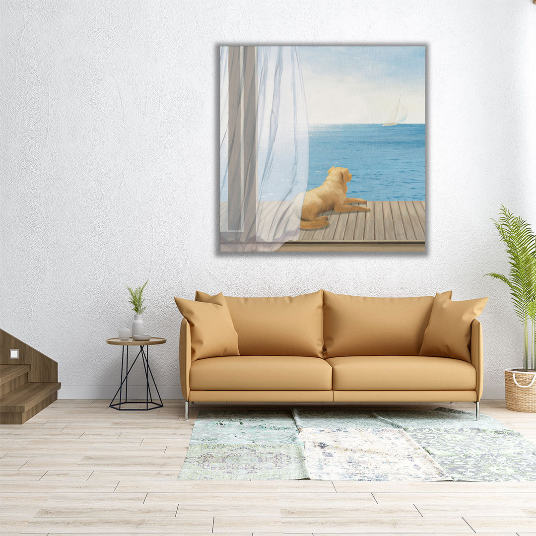 Blue Breeze II- Canvas Print Wall Art