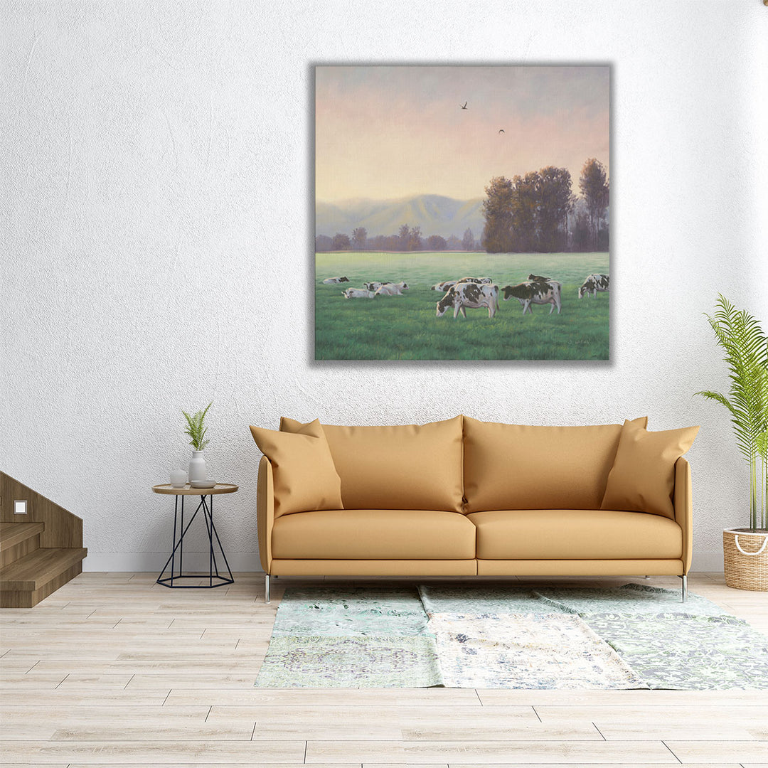 Farm Life V - Canvas Print Wall Art