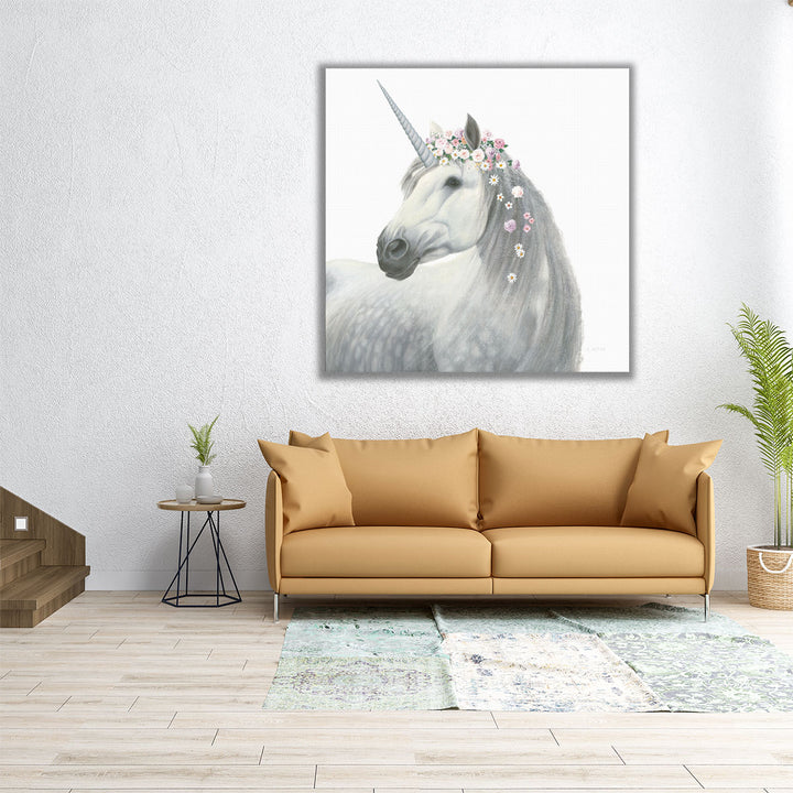 Spirit Unicorn II - Canvas Print Wall Art