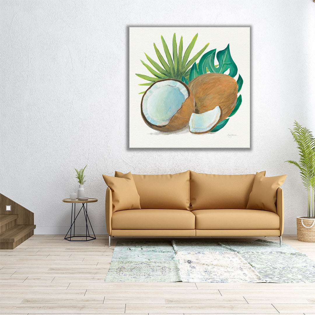 Coconut Palm V - Canvas Print Wall Art