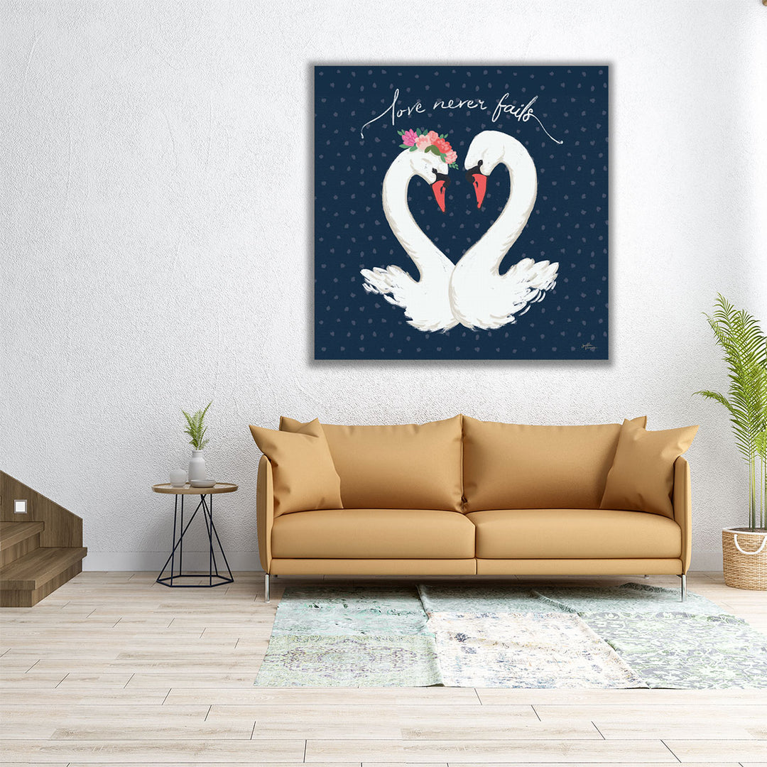 Swan Lake VII - Canvas Print Wall Art 