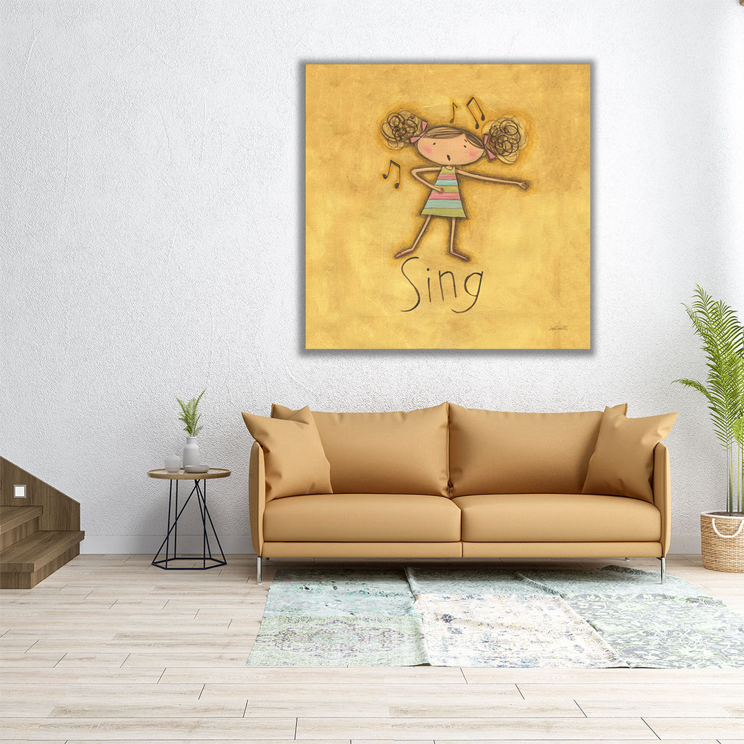 Sing - Canvas Print Wall Art