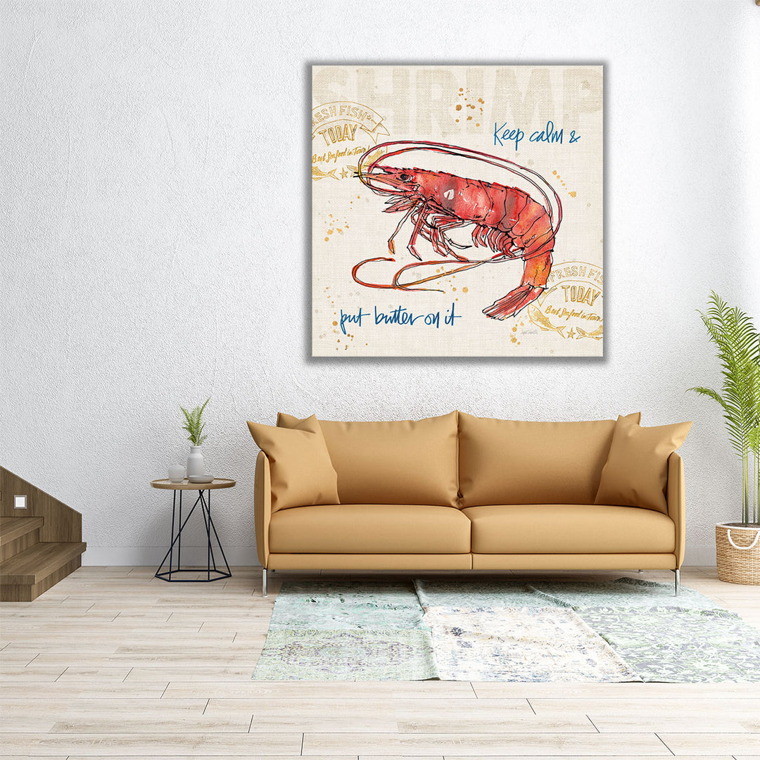 Coastal Catch IV - Canvas Print Wall Art