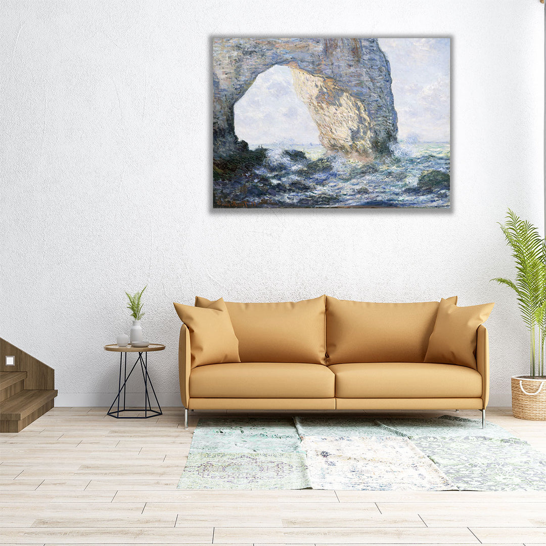 The Manneporte (Etretat), 1883 - Canvas Print Wall Art