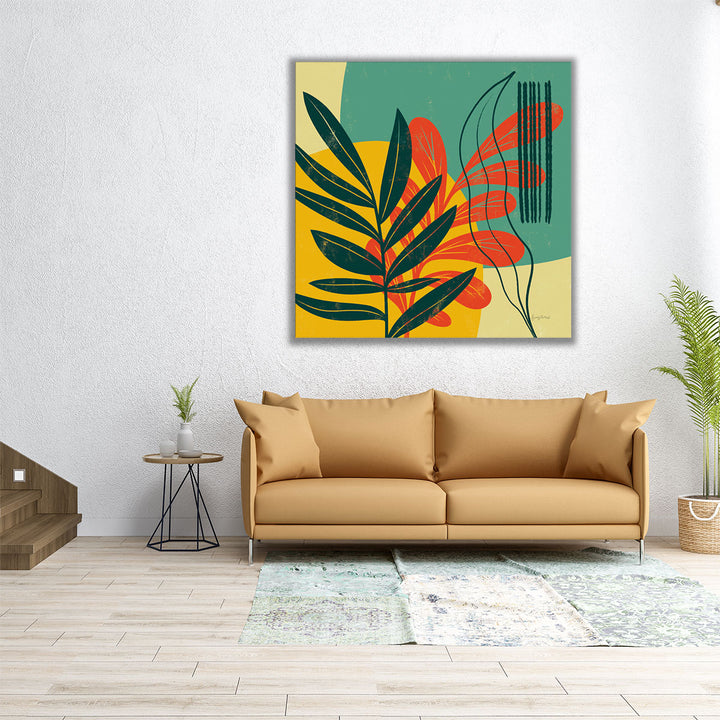 Mid Century Modern I - Canvas Print Wall Art