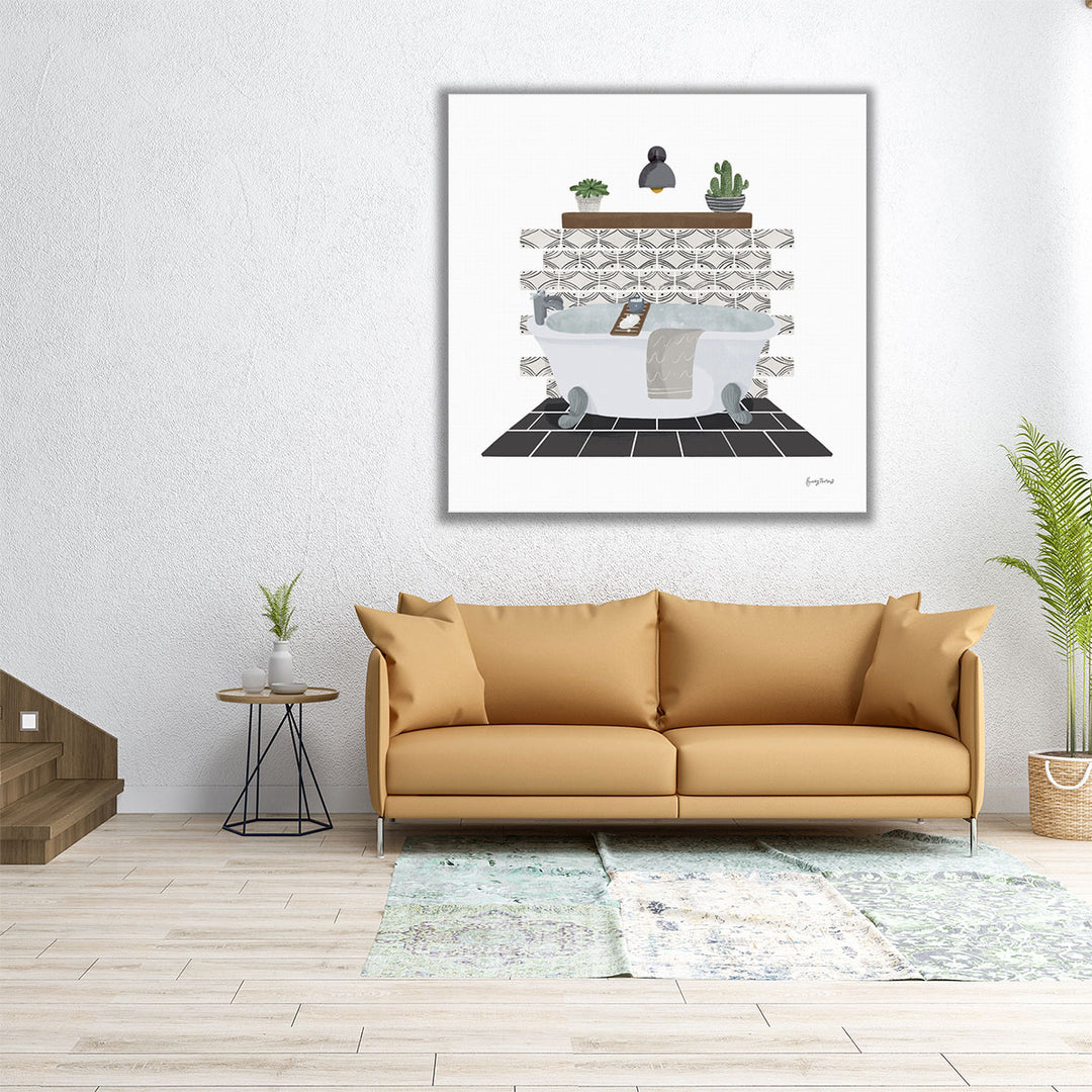 Relaxing Bathroom II - Canvas Print Wall Art