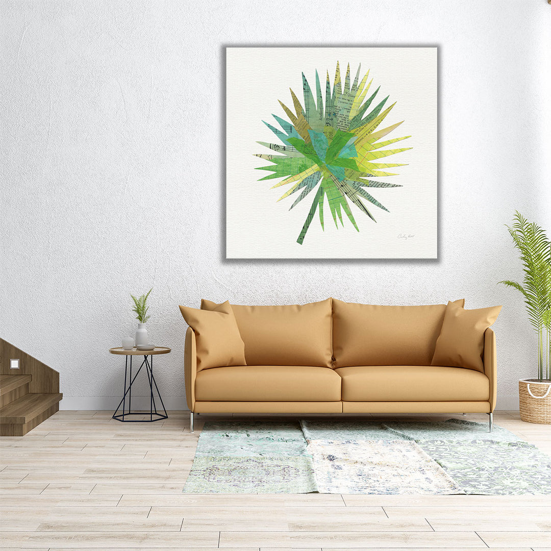 Tropical Fun Palms IIII - Canvas Print Wall Art