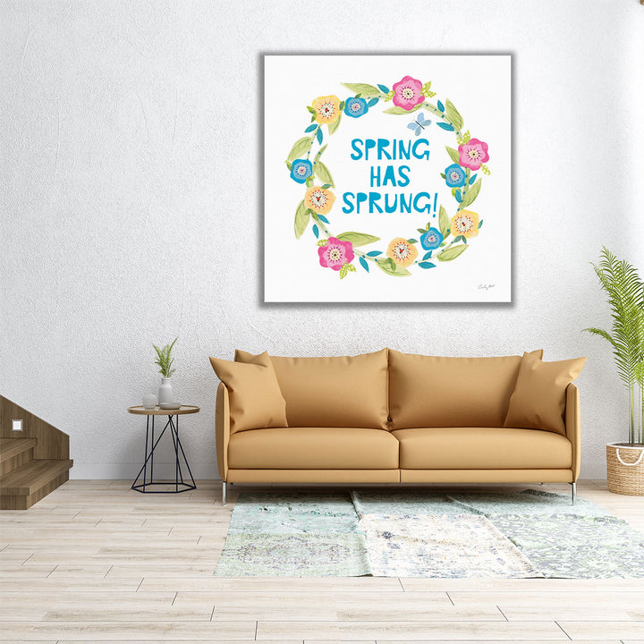 Spring Has Sprung II - Canvas Print Wall Art