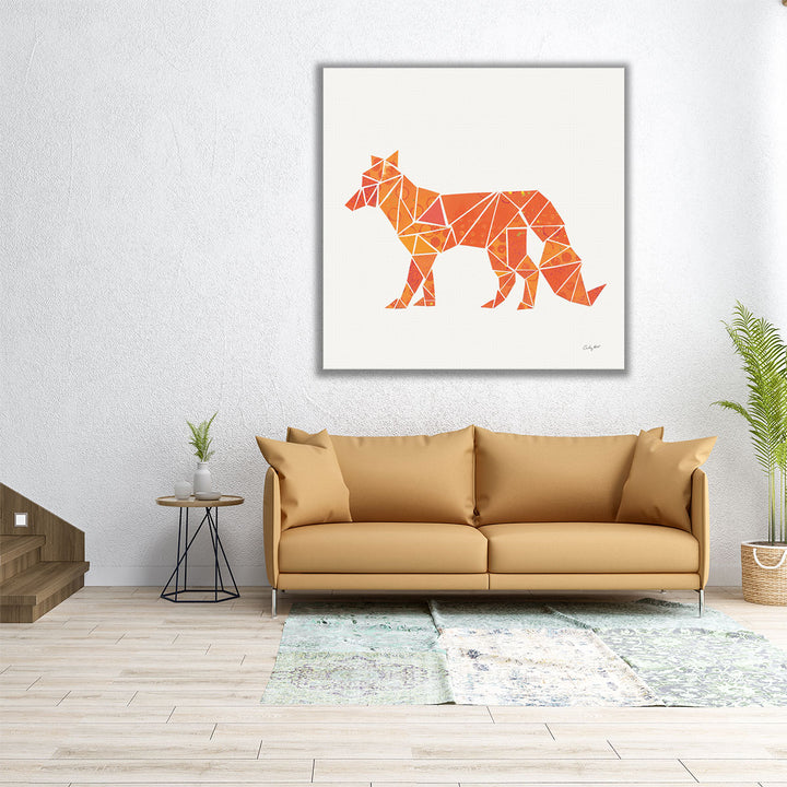 Geometric Animal II - Canvas Print Wall Art