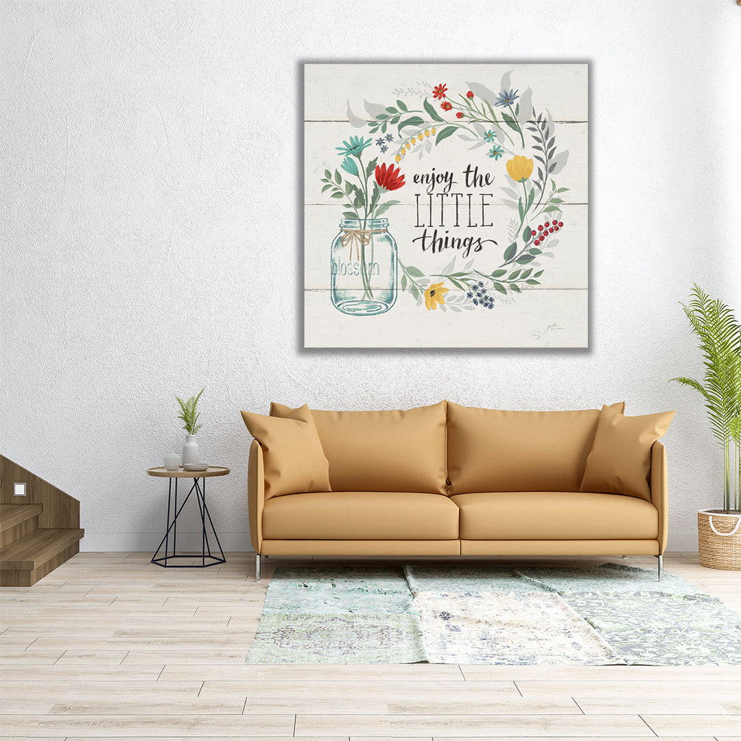 Blooming Thoughts II - Canvas Print Wall Art