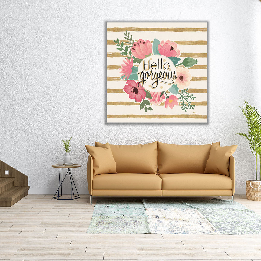 Gorgeous II Pink - Canvas Print Wall Art