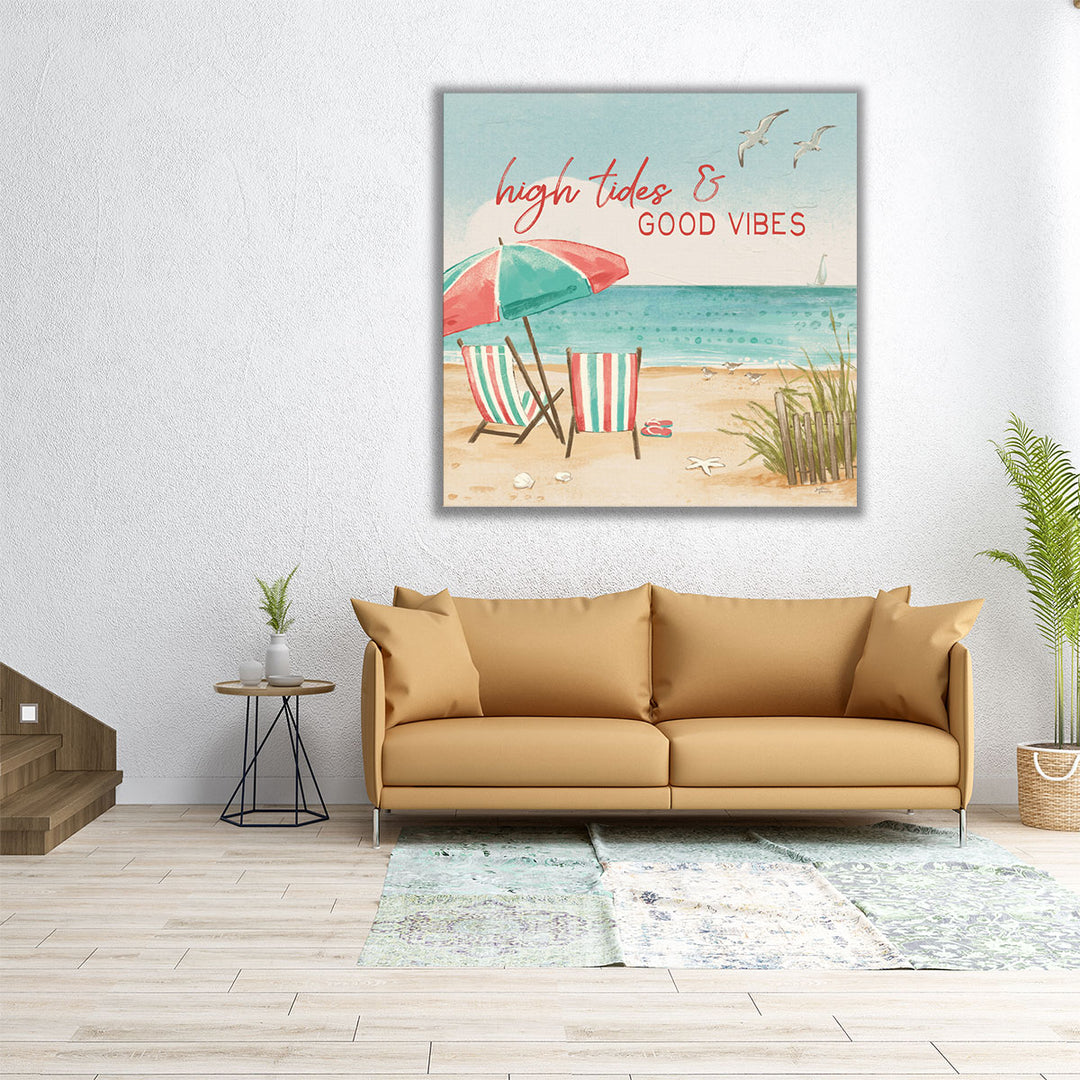 Beach Time II - Canvas Print Wall Art