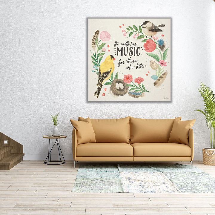 Bird Study IV - Canvas Print Wall Art