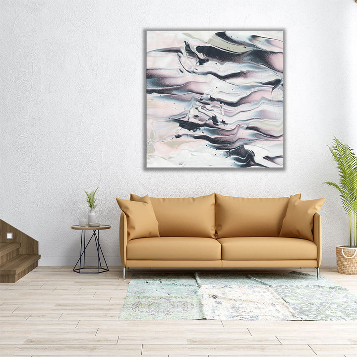 Marbling V - Canvas Print Wall Art