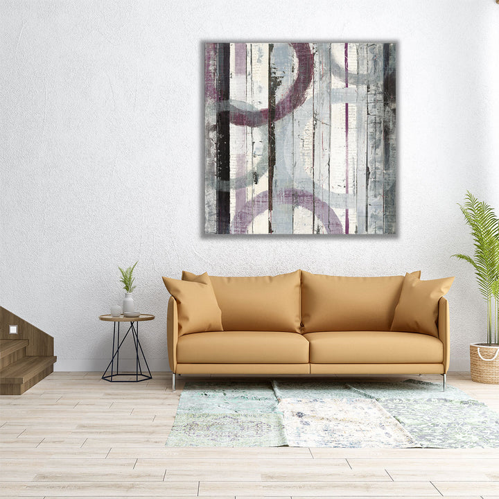 Plum Zephyr I - Canvas Print Wall Art