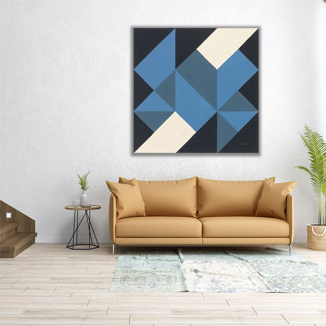 Triangles I - Canvas Print Wall Art