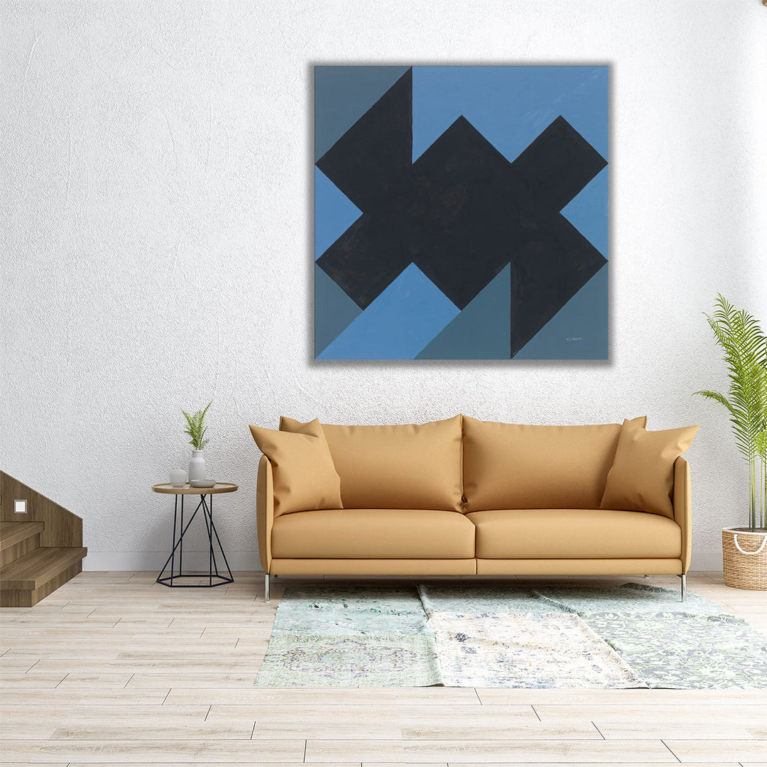 Triangles II - Canvas Print Wall Art