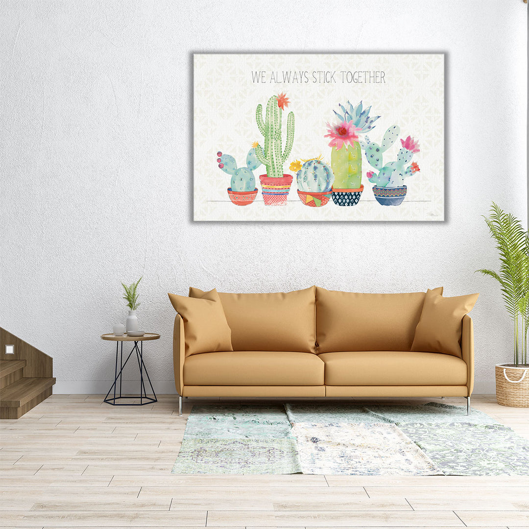 Sweet Succulents I - Canvas Print Wall Art