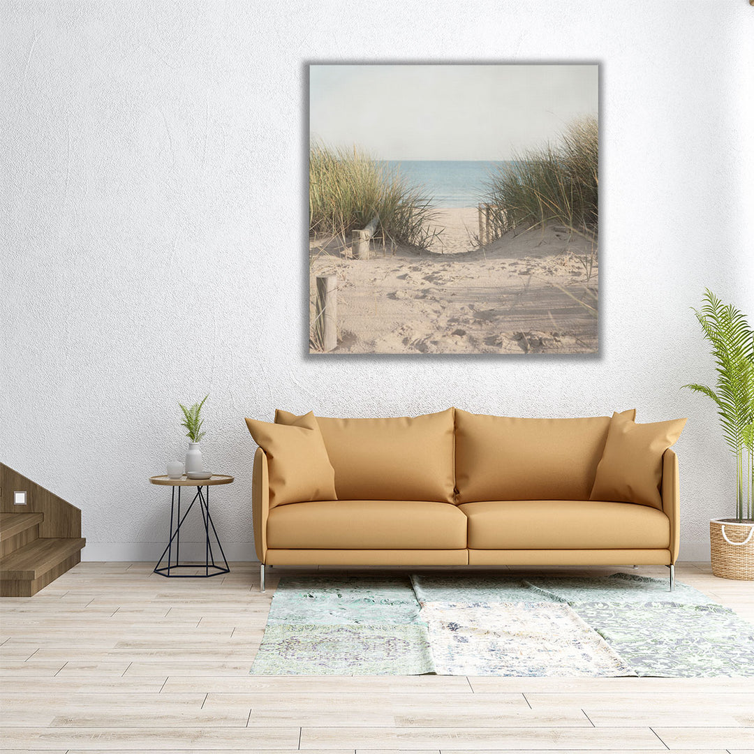 Beach Grasses - Canvas Print Wall Art