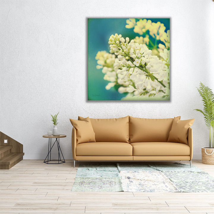 Natures Lilac Blossom - Canvas Print Wall Art