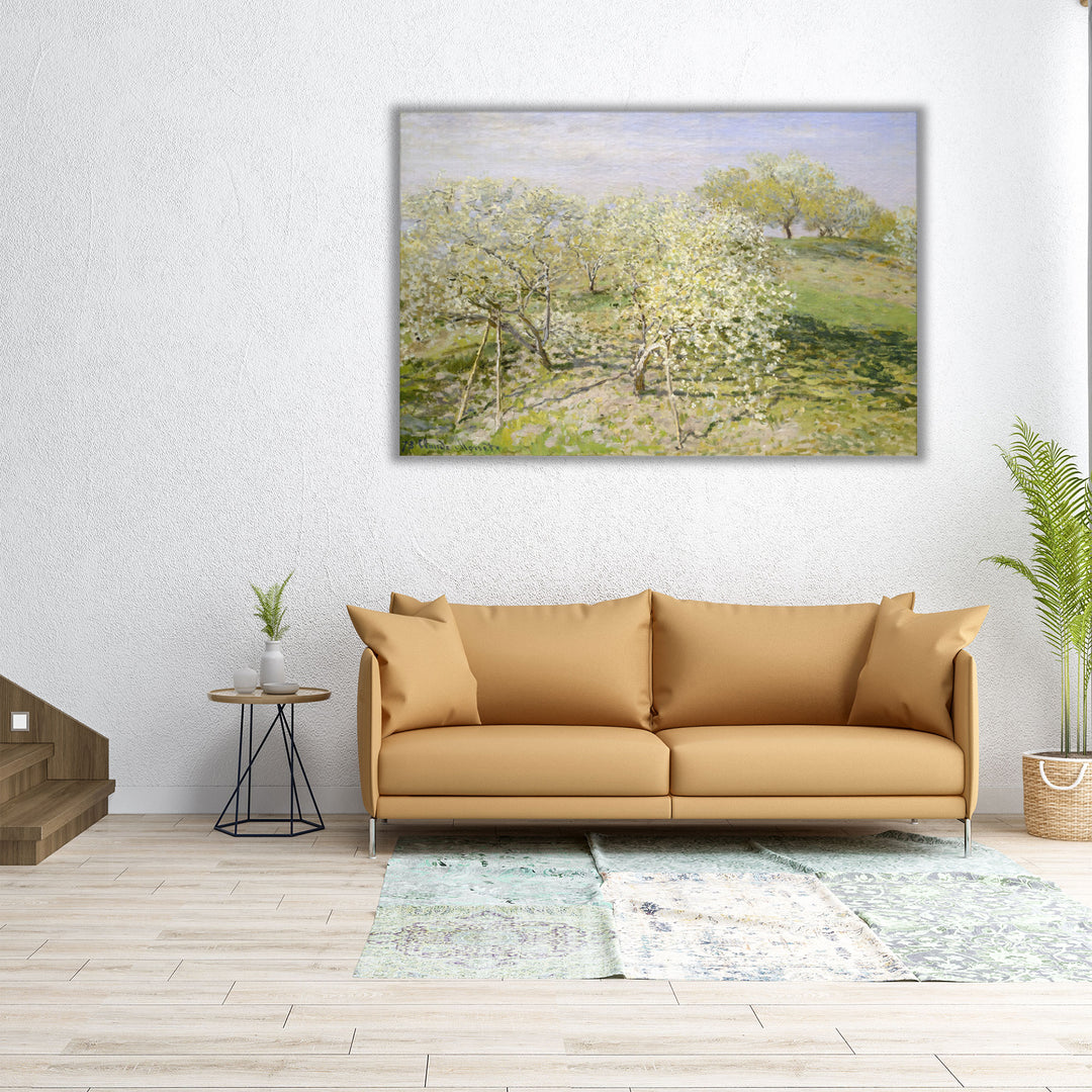 Spring (Fruit Trees in Bloom), 1873 - Canvas Print Wall Art